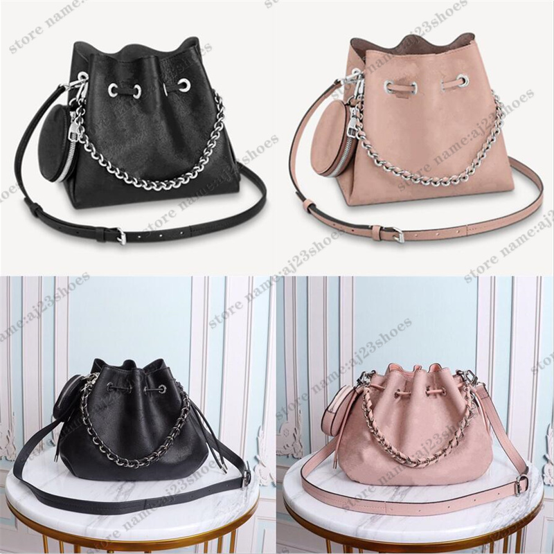 Bella bucket bag Magnolia Pink Black perforated pattern small bags round coin purse designers Womens Handbags Purses, 01
Bella bucket bag Magnolia Pink Black perforated pattern small bags round coin purse designers Womens Handbags Purses, 01