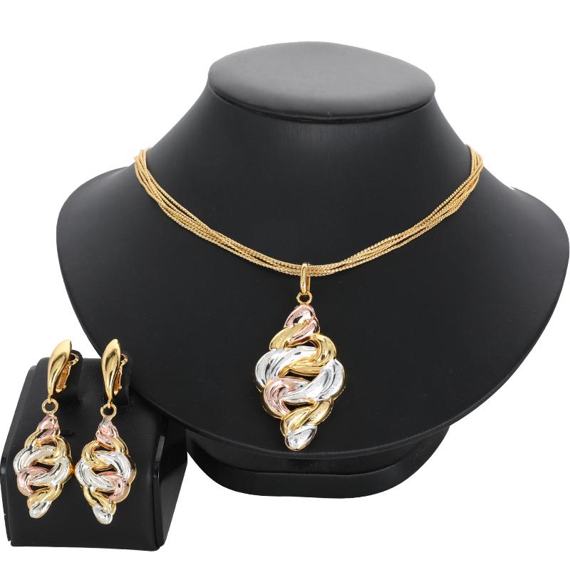 Earrings & Necklace Fashion Classic Jewelry For Women Pendent Romantic Sets Wedding Party Anniversary Gift Trendy, Silver
Earrings & Necklace Fashion Classic Jewelry For Women Pendent Romantic Sets Wedding Party Anniversary Gift Trendy, Silver