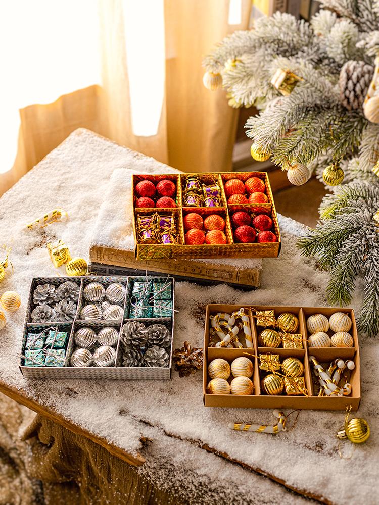 Party Decoration Christmas Colorful Ball Tree Ornaments Hanging Kit Luxury Scene Layout
Party Decoration Christmas Colorful Ball Tree Ornaments Hanging Kit Luxury Scene Layout