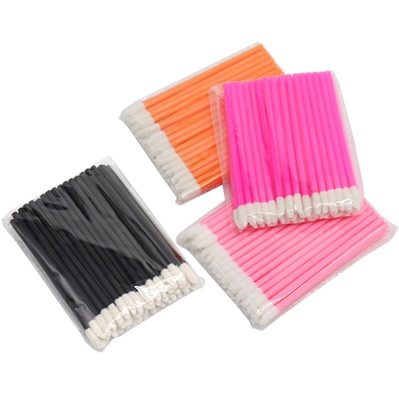 Makeup Brushes 50 Pcs/Pack Disposable Make Up Lip Brush Lipstick Wands Applicator Makeups Portable Extension Cosmetic Beauty Tools