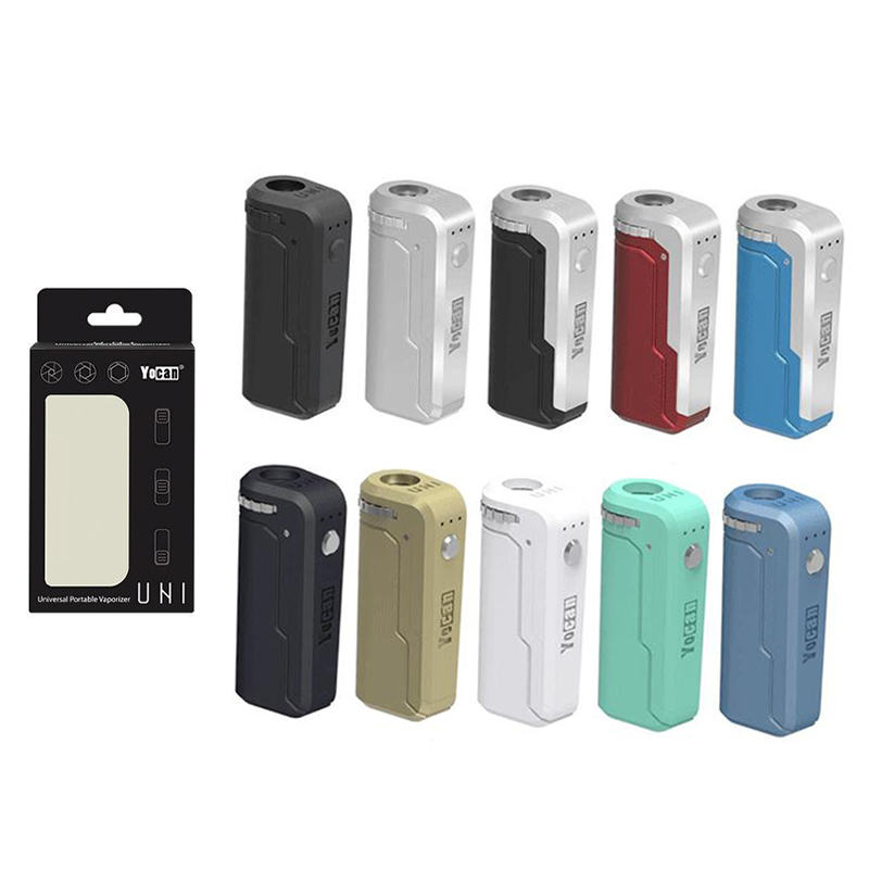 New Original Yocan UNI Mod Oil Vape E Cigarette Box Mod For All Width Of Empty Cartridges Preheating Voltage Adjustable Mod, Mixed
New Original Yocan UNI Mod Oil Vape E Cigarette Box Mod For All Width Of Empty Cartridges Preheating Voltage Adjustable Mod, Mixed