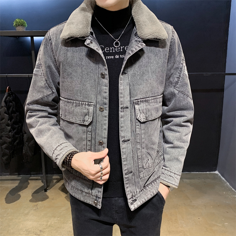 2021 Men New Gray Denim Jacket Trendy Winter Warm Fleece Coats Mens Outwear Fashion Jean Jackets Male Cowboy Casual Clothes 79qx
2021 Men New Gray Denim Jacket Trendy Winter Warm Fleece Coats Mens Outwear Fashion Jean Jackets Male Cowboy Casual Clothes 79qx