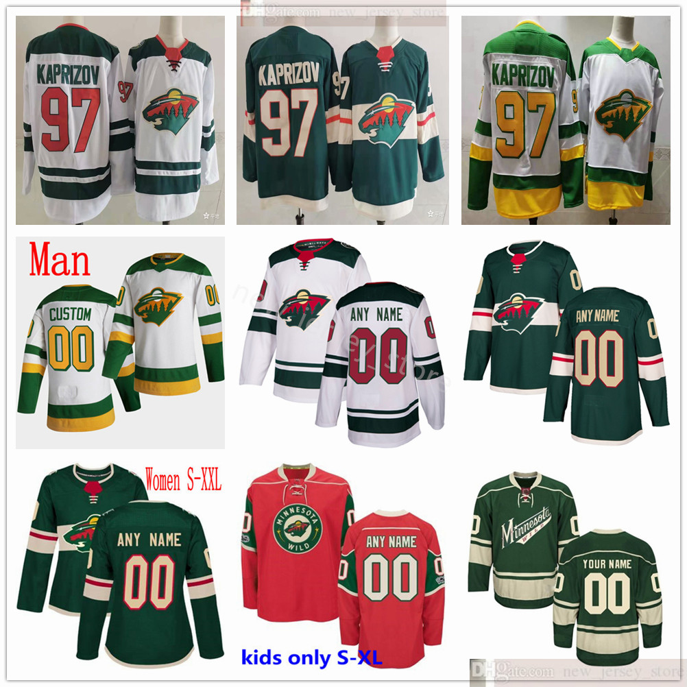 Custom 2021 Reverse Retro Mens Women Kids Youth Hockey Minnesota Wild 46 Jared Spurgeon 97 Kirill Kaprizov 22 Kevin Fiala 11 Zach Parise 36 Mats Zuccarello Jerseys, Women only s-xxl
Custom 2021 Reverse Retro Mens Women Kids Youth Hockey Minnesota Wild 46 Jared Spurgeon 97 Kirill Kaprizov 22 Kevin Fiala 11 Zach Parise 36 Mats Zuccarello Jerseys, Women only s-xxl