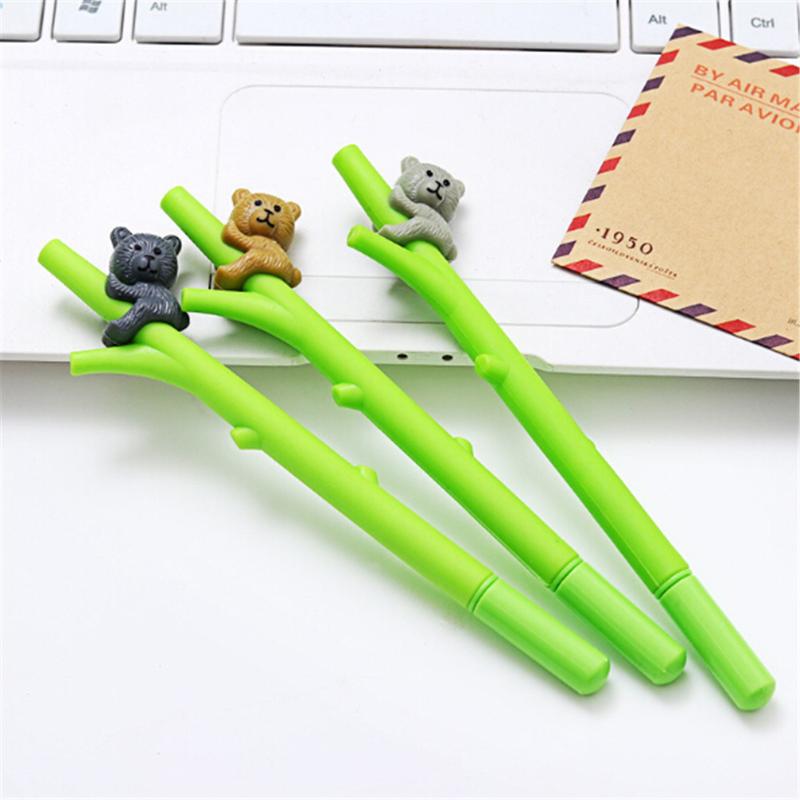 0.5mm Creative Cartoon Koala Branches Black Ink Gel Pen Signing Pen Writing Tool School Office Supply Student Stationery
0.5mm Creative Cartoon Koala Branches Black Ink Gel Pen Signing Pen Writing Tool School Office Supply Student Stationery