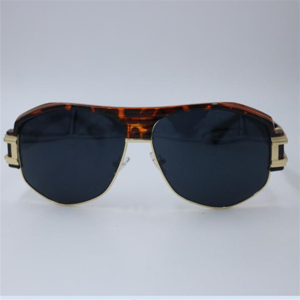 KAPELUS New style metal 671 Leopard half frame sunglasses UV protection 400, Black
KAPELUS New style metal 671 Leopard half frame sunglasses UV protection 400, Black