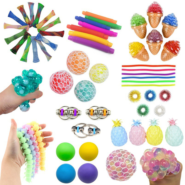Fidget Toys Sensory Anti Stress Toy Anxiety Set For Kids Adult Marble Relief Gift Children
Fidget Toys Sensory Anti Stress Toy Anxiety Set For Kids Adult Marble Relief Gift Children