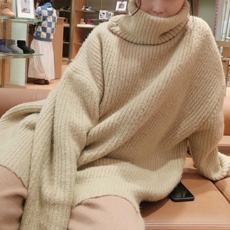 Women's Sweaters 2021 Oversize Wool Sweater Women Turtleneck Long Sleeve Cutton Jumper Casual Knitted Pullover Green Autumn Winter Tops Plus, White;black
Women's Sweaters 2021 Oversize Wool Sweater Women Turtleneck Long Sleeve Cutton Jumper Casual Knitted Pullover Green Autumn Winter Tops Plus, White;black