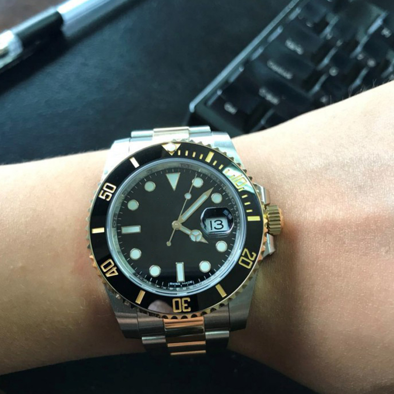 Black Dial 40mm Mens Automatic 116610 Watches original Clasp Ceramic Bezel Stainless Steel Sub, Customized
Black Dial 40mm Mens Automatic 116610 Watches original Clasp Ceramic Bezel Stainless Steel Sub, Customized