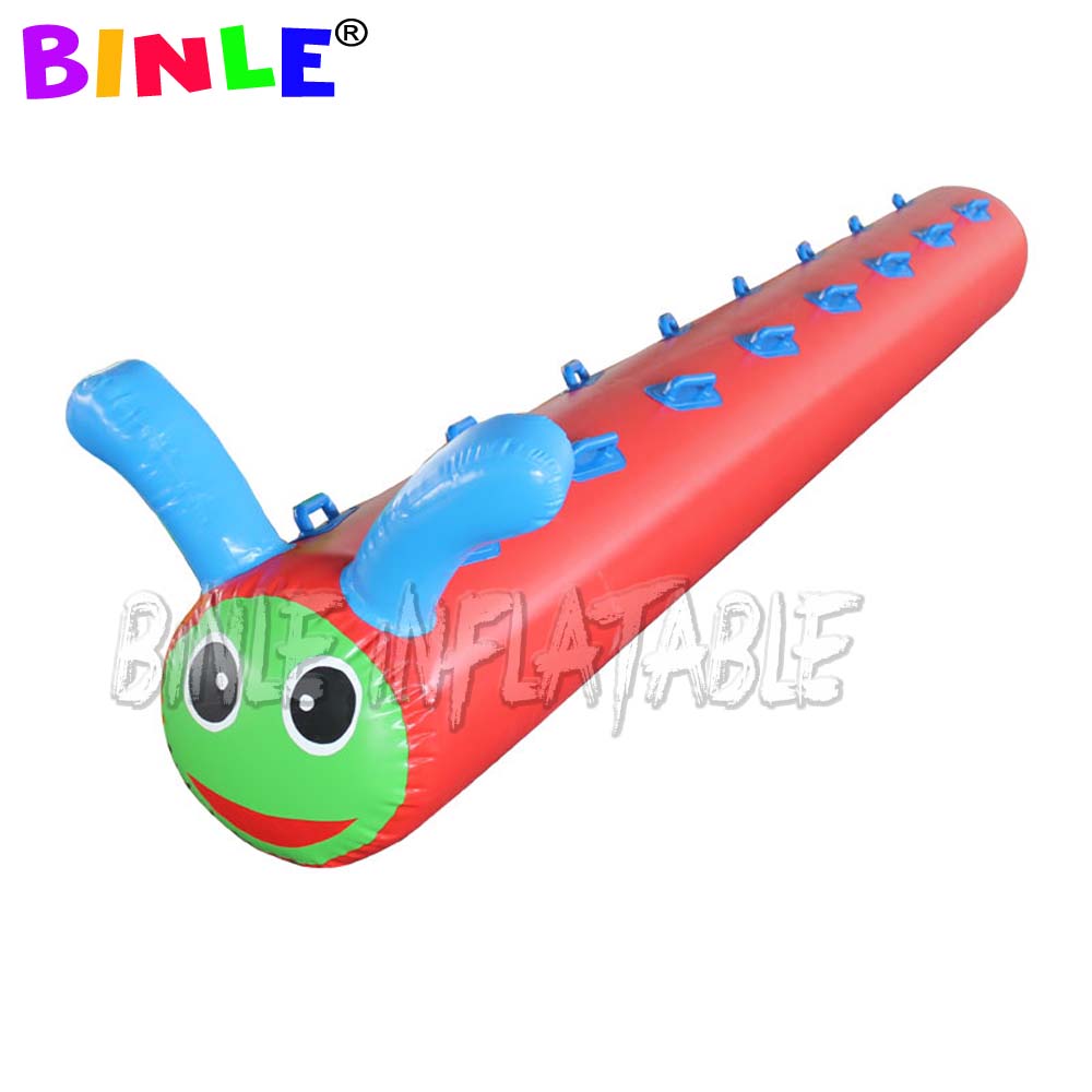Fun games props inflatable caterpillar racing Outdoor children's parent-child development training equipment Team building gamess