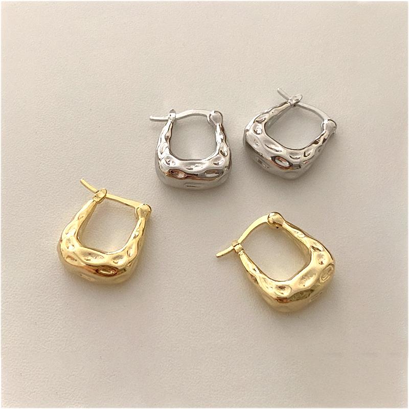Hoop & Huggie WTLTC French Retro Hammered Square Earrings Femme Metal Small Hoops Minimalist Geometric Charms For Women
Hoop & Huggie WTLTC French Retro Hammered Square Earrings Femme Metal Small Hoops Minimalist Geometric Charms For Women