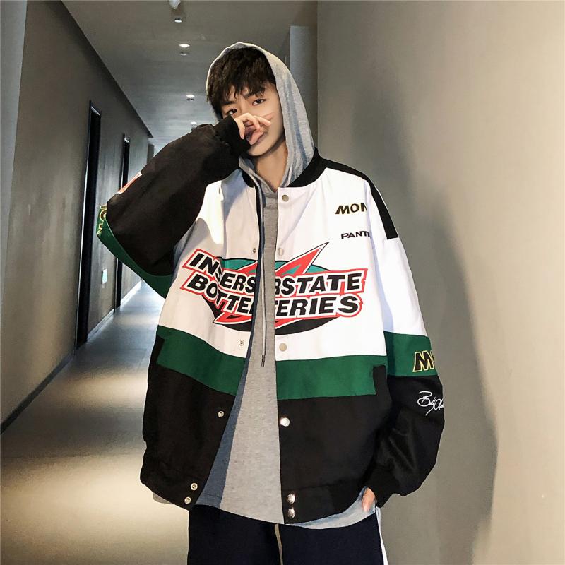 Men's Jackets 2021 Patchwork Street Clothes Bomber Jacket Autumn Pilot Harajuku Hip Hop Windbreaker, Black
Men's Jackets 2021 Patchwork Street Clothes Bomber Jacket Autumn Pilot Harajuku Hip Hop Windbreaker, Black