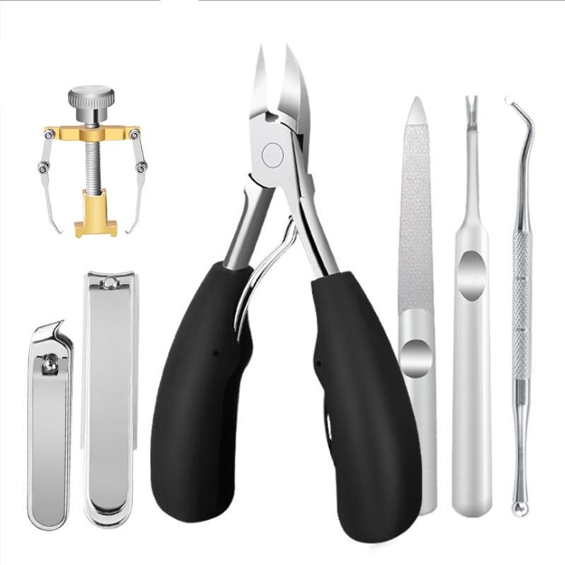 Nail Art Kits 7Pcs Set Cuticle Remover Kit Clipper Trimmer For Ingrown Nails Pedicure & Manicure Corrector Tool
Nail Art Kits 7Pcs Set Cuticle Remover Kit Clipper Trimmer For Ingrown Nails Pedicure & Manicure Corrector Tool