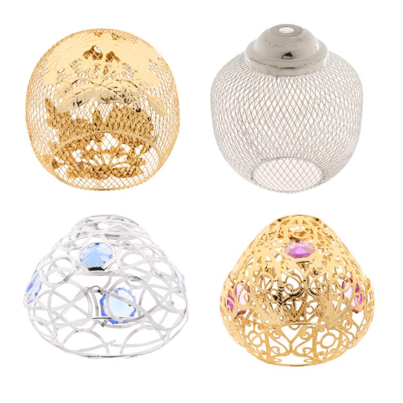 Lamp Covers & Shades Luxurious Cage Iron Shade Industrial Style Chandelier Cover Light Pendant Lights Fixture For Home/Garden
Lamp Covers & Shades Luxurious Cage Iron Shade Industrial Style Chandelier Cover Light Pendant Lights Fixture For Home/Garden