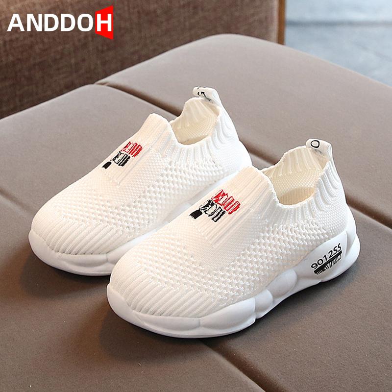 Size 21-30 Baby Running Sport Shoes Boys Sneakers with Breathable Girls Anti-slippery Sneakers Children Lightweight Casual Shoes, White
Size 21-30 Baby Running Sport Shoes Boys Sneakers with Breathable Girls Anti-slippery Sneakers Children Lightweight Casual Shoes, White