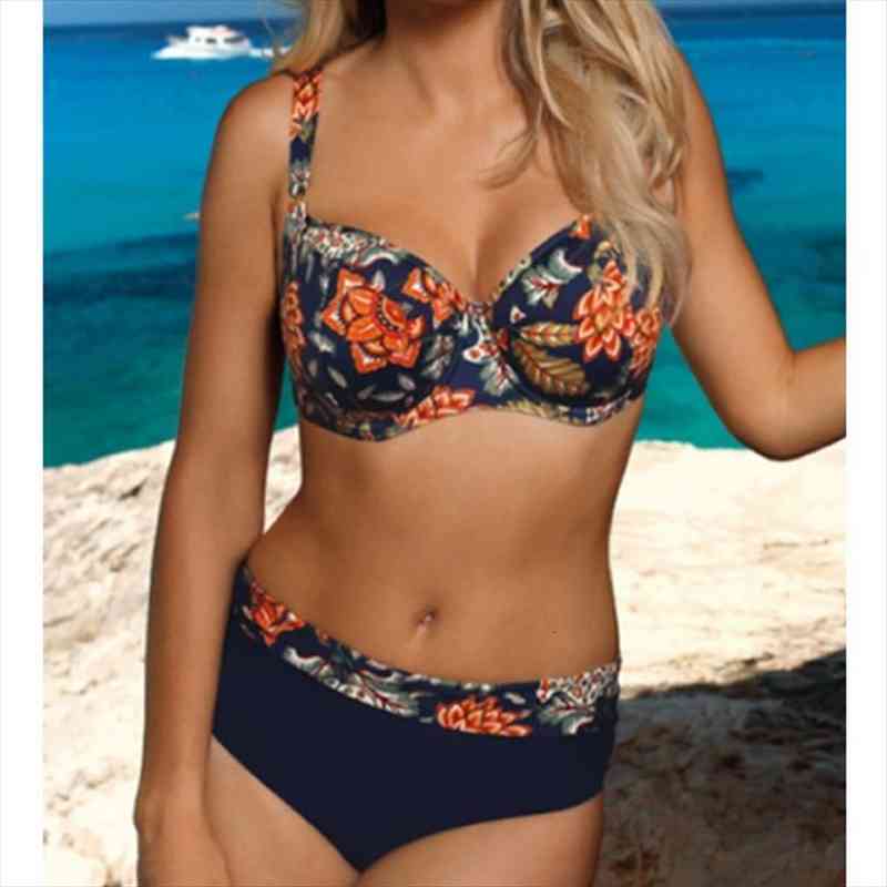 floral print large swimsuits push up bikini female plus size swimwear beach wear brazilian bikinis womens swimming bathing suit, White;black
floral print large swimsuits push up bikini female plus size swimwear beach wear brazilian bikinis womens swimming bathing suit, White;black