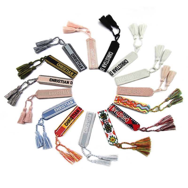 Link, Chain Adjustable Woven Friendship Bracelets For Women Men 2021 Vintage Braided Bracelet Embroidery Tassel Bangles Jewelry Wholesale
Link, Chain Adjustable Woven Friendship Bracelets For Women Men 2021 Vintage Braided Bracelet Embroidery Tassel Bangles Jewelry Wholesale