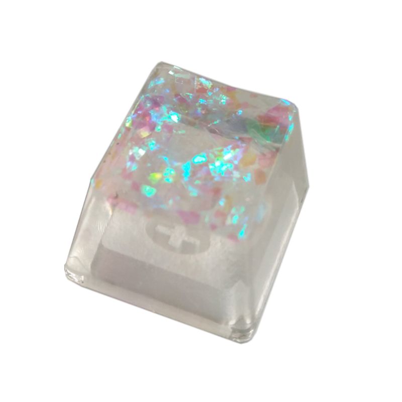 Handmade Customized OEM R4 Profile Resin Keycap Keyboard RGB Translucent Keycap