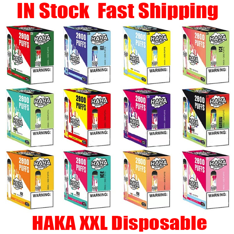 Authentic HAKA XXL Disposable Device Kit 2800 Puffs 1700mAh Battery Prefilled 5ml Pod Vape Stick Pen Bar Plus XXL 100% Genuine
Authentic HAKA XXL Disposable Device Kit 2800 Puffs 1700mAh Battery Prefilled 5ml Pod Vape Stick Pen Bar Plus XXL 100% Genuine