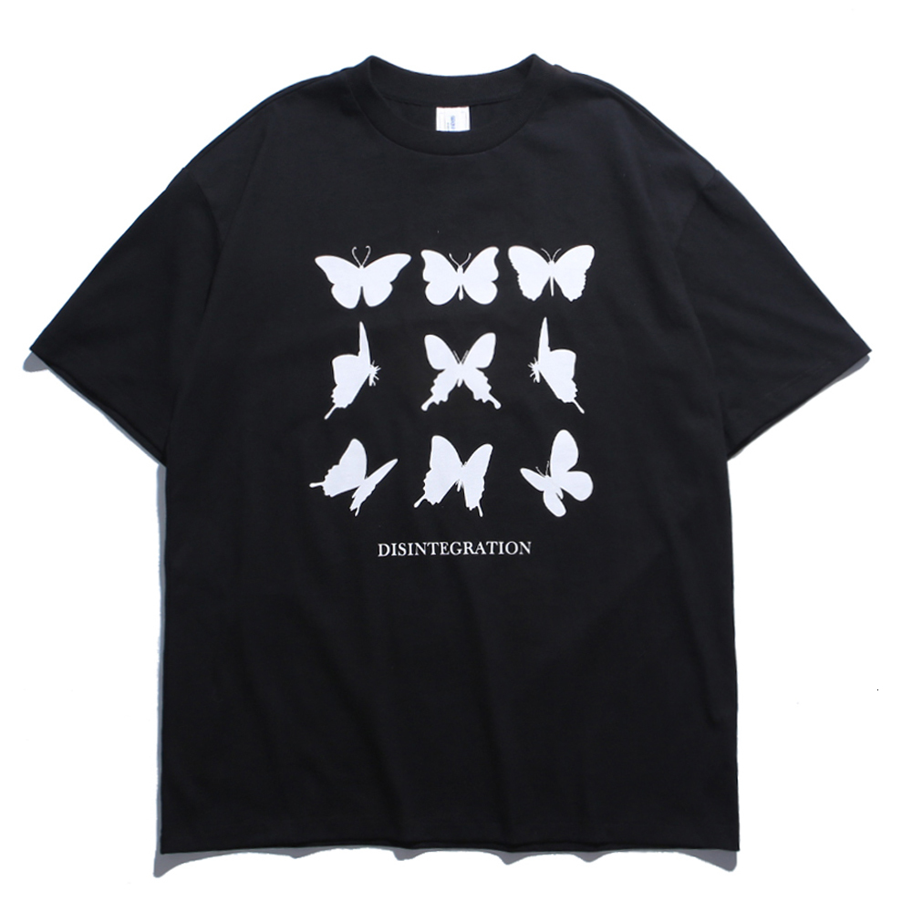 2021 New Vintage Butterfly Printed Graphic Tees Men Summer Fashion Streetwear Tops Goth Mens Shirt Clothes Hip C76j, White
2021 New Vintage Butterfly Printed Graphic Tees Men Summer Fashion Streetwear Tops Goth Mens Shirt Clothes Hip C76j, White