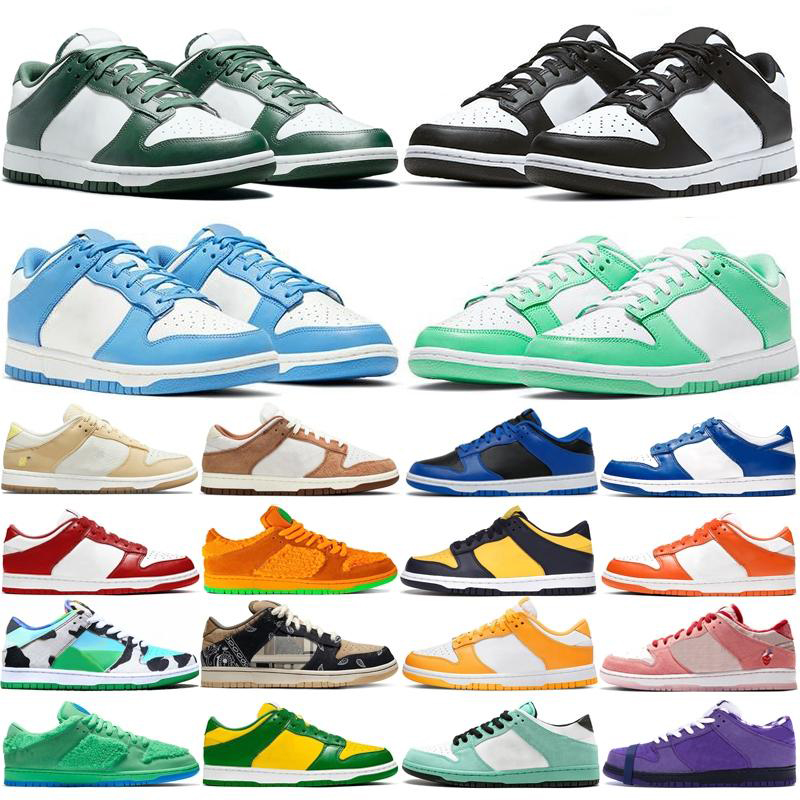 Dunk Low Shoes Chunky Dunky Running Sneakers for Man And Women Dunks Kentucky University Red Green Bear Syracuse Chicago Valentines Day