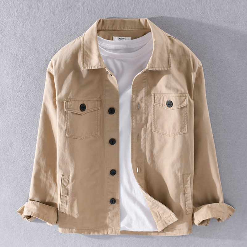 2021 Autumn New Arrival Fashion of Jackets Design Casual Loose Shirt for Comfortable Trend Shirts Men Chemise Tops Vj0a, Khaki
2021 Autumn New Arrival Fashion of Jackets Design Casual Loose Shirt for Comfortable Trend Shirts Men Chemise Tops Vj0a, Khaki