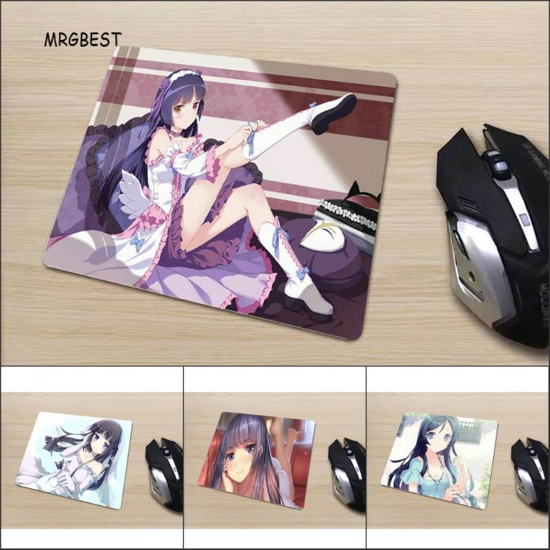 Mouse Pads & Wrist Rests MRG Big Promotion Anime Oreimo Cute Girl Pad Small Size 220x180mm High-end Nature Comfortable Rubber For Desk Mat