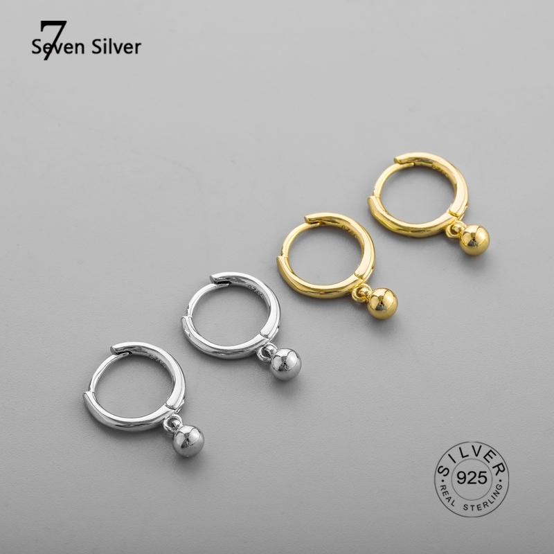 Hoop & Huggie 925 Sterling Silver Simple Round Bead Pendant Earrings Female Small Friends Gift
Hoop & Huggie 925 Sterling Silver Simple Round Bead Pendant Earrings Female Small Friends Gift