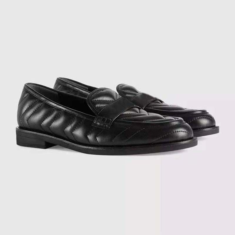 2021 fashion designer embroidered single shoes leather flat heels women's formal 35-4 1metal fastener decoration, Black
2021 fashion designer embroidered single shoes leather flat heels women's formal 35-4 1metal fastener decoration, Black