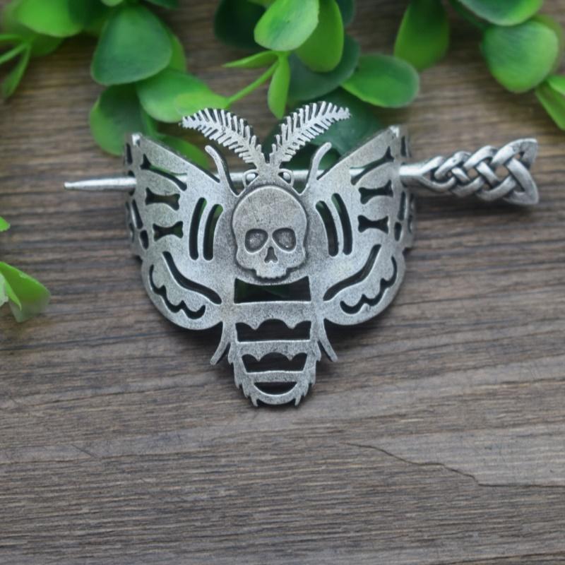 Hair Clips & Barrettes 10pcs Skull Dead Head Moth Butterfly Hairpin Insect Pin Halloween Witch Jewelry
Hair Clips & Barrettes 10pcs Skull Dead Head Moth Butterfly Hairpin Insect Pin Halloween Witch Jewelry