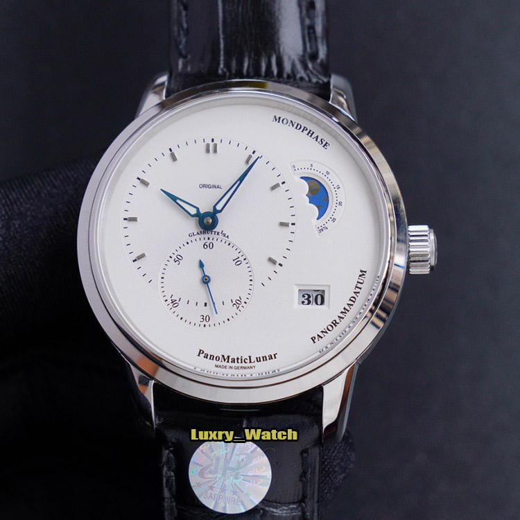JHF V2 Upgrade version PANO MATIC LUNAR 1-90-02-42-32-05 Big Date White Dial Cal. 90-02 Automatic Moon Phase Mens Watch Silver Steel Watches, Professional waterproof
JHF V2 Upgrade version PANO MATIC LUNAR 1-90-02-42-32-05 Big Date White Dial Cal. 90-02 Automatic Moon Phase Mens Watch Silver Steel Watches, Professional waterproof