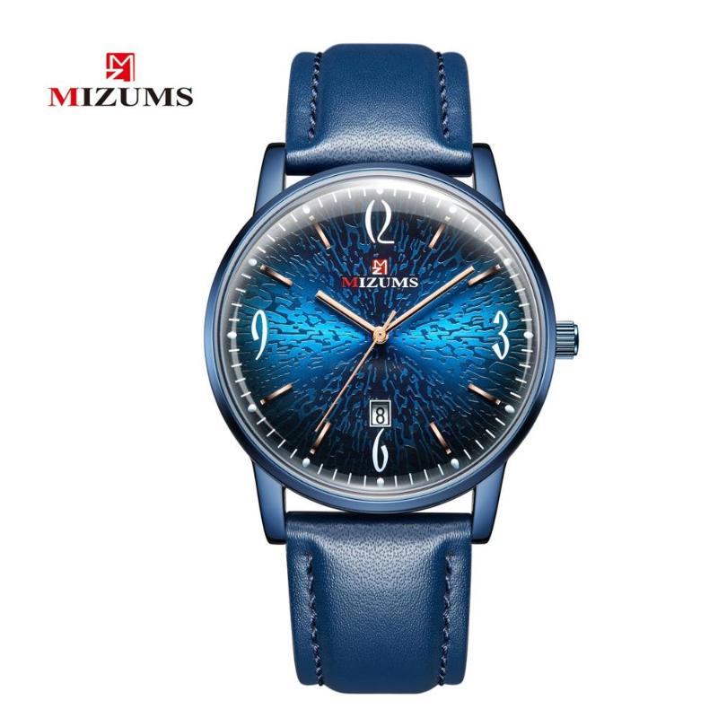 Wristwatches Relogio Masculino Brand MIZUNS Men's Watch Fashion Date Display Leather Strap Quartz Luxury Japanese Movement Clock, Blue
Wristwatches Relogio Masculino Brand MIZUNS Men's Watch Fashion Date Display Leather Strap Quartz Luxury Japanese Movement Clock, Blue