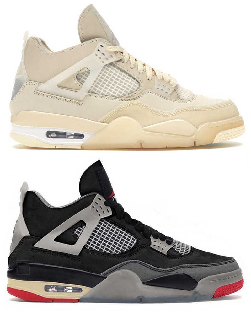 2022 Off 4 SP WMNS Sail Bred 4s Muslin White Black Dress Shoes Virgil Ablohs Men Women Trainers Outdoor Sports Sneakers With Box, Don't buy it
2022 Off 4 SP WMNS Sail Bred 4s Muslin White Black Dress Shoes Virgil Ablohs Men Women Trainers Outdoor Sports Sneakers With Box, Don't buy it