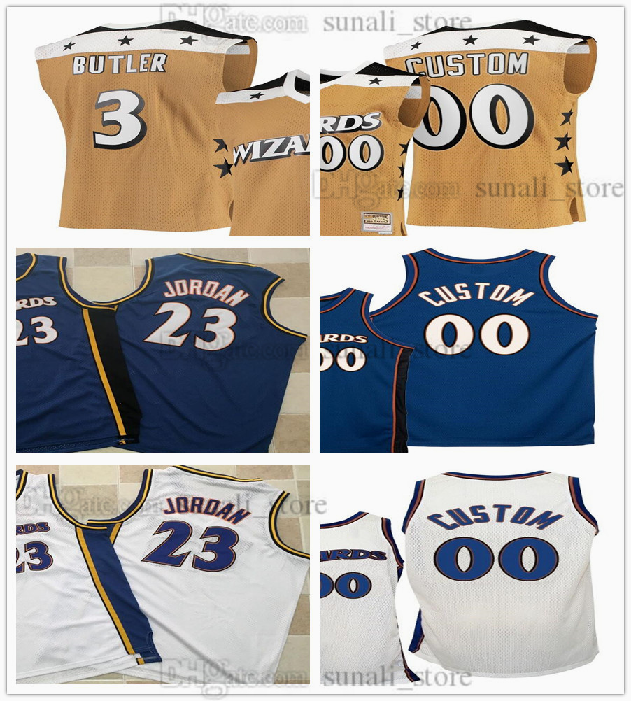 Custom Retro Basketball John Wall 2 Jerseys Caron Butler 3 Gilbert Arenas 0 Blue White Yellow, Retro yellow
Custom Retro Basketball John Wall 2 Jerseys Caron Butler 3 Gilbert Arenas 0 Blue White Yellow, Retro yellow