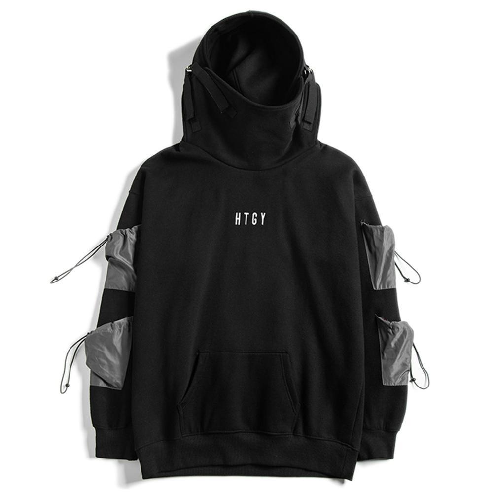 April MOMO Hip Hop Letter Embroideried Thick Hooded Sweatshirts Mens Harajuku Streetwear Hoodies Casual Cotton Pullover 201113