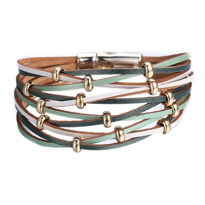Multi Color Stack Bracelet Set Weave Multilayer Bracelets Women Wristband Bangle Cuff Fashion Jewelry Will and Sandy, Golden;silver
Multi Color Stack Bracelet Set Weave Multilayer Bracelets Women Wristband Bangle Cuff Fashion Jewelry Will and Sandy, Golden;silver
