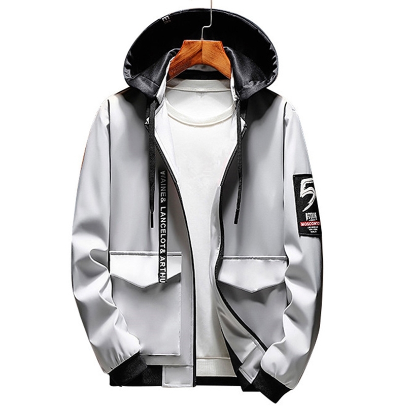 DIMUSI Spring Autumn Mens Bomber Jackets Male Fashion Anorak Hip Hop Streetwear Jackets Men's Patchwork Windbreaker Coats 8XL T200502