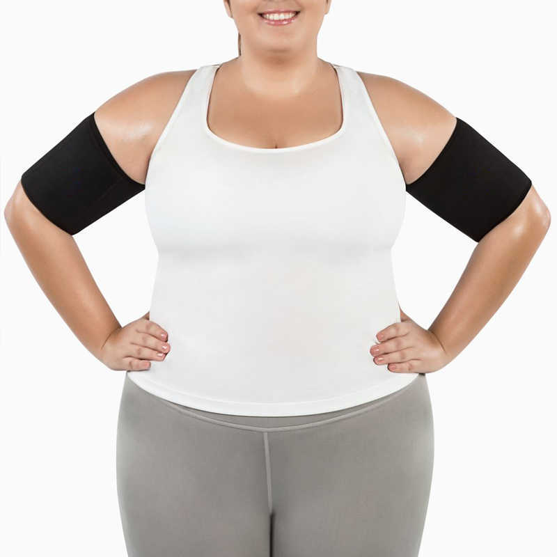 Shapers Silver Arm Trimmers Sauna Sweat Band for Women Weight Loss Compression Body Wraps Sport Workout Exercise Shapewear, Black
Shapers Silver Arm Trimmers Sauna Sweat Band for Women Weight Loss Compression Body Wraps Sport Workout Exercise Shapewear, Black