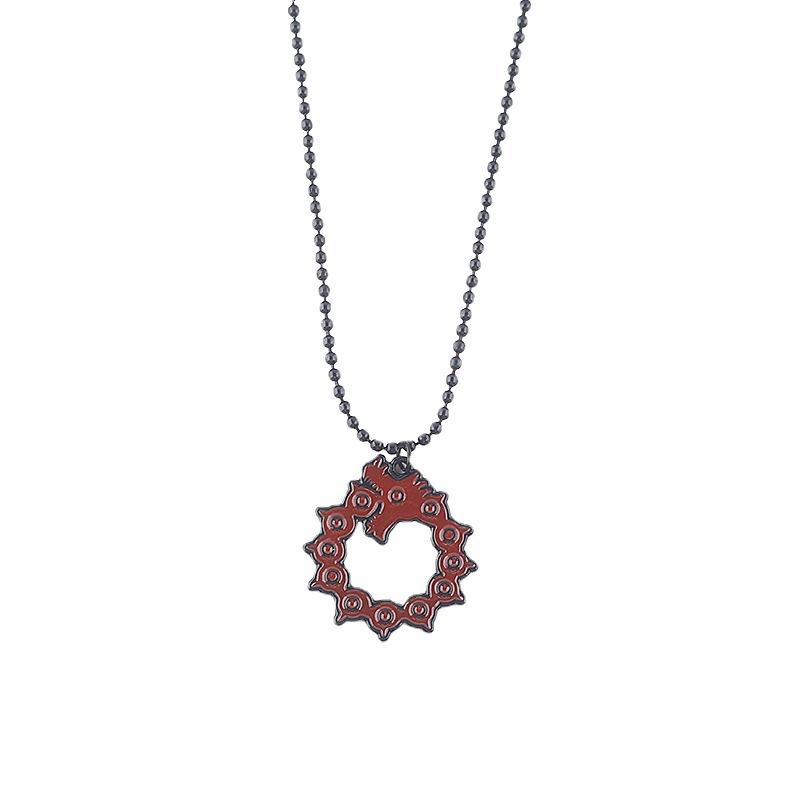 Pendant Necklaces Japanese Anime The Seven Deadly Sins Meliodas Necklace Alloy Chains For Men Women Jewelry Accessories Cosplay Wholesale
Pendant Necklaces Japanese Anime The Seven Deadly Sins Meliodas Necklace Alloy Chains For Men Women Jewelry Accessories Cosplay Wholesale