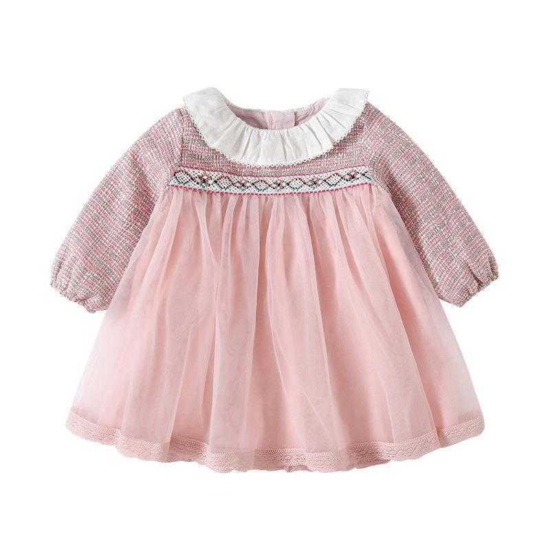 Toddler Girl Embroidery Dress Children Autumn Spanish Boutique Clothes Cute Baby GirlsSpain Hand Made Pink Dresses 210615
Toddler Girl Embroidery Dress Children Autumn Spanish Boutique Clothes Cute Baby GirlsSpain Hand Made Pink Dresses 210615