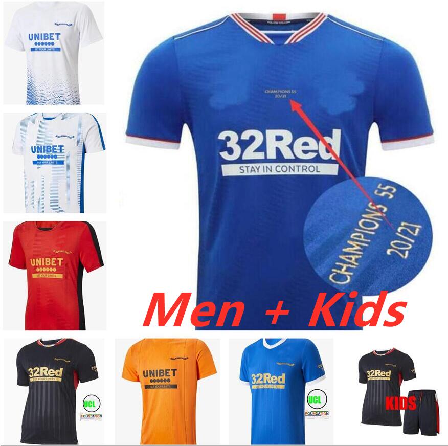 Rangers 150th years Anniversary 21 22 Glasgow Soccer Jerseys Thailand Men + Kids 2021 2022 maillots de foot MORELOS DEFOE HAGI BARKER Football Shirts Kits away black, Blue
Rangers 150th years Anniversary 21 22 Glasgow Soccer Jerseys Thailand Men + Kids 2021 2022 maillots de foot MORELOS DEFOE HAGI BARKER Football Shirts Kits away black, Blue