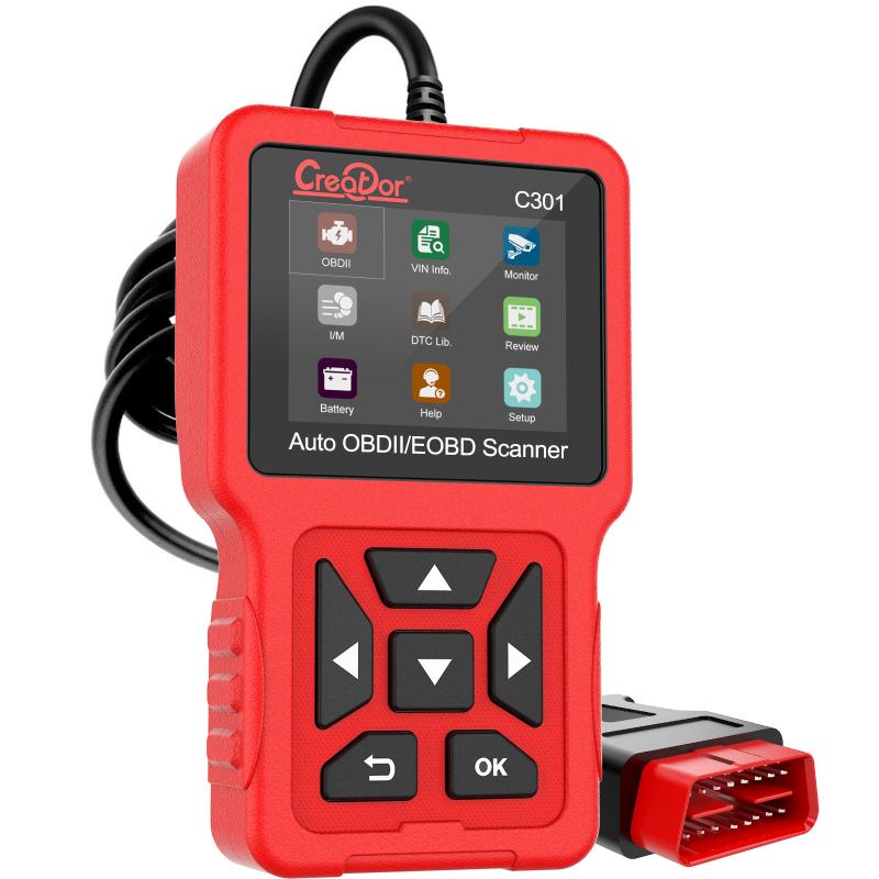 Code Readers & Scan Tools Creator C301 Car Reader Tool Automotive OBD2 Scanner Professional OBDII Diagnostic For Check Engine Light
Code Readers & Scan Tools Creator C301 Car Reader Tool Automotive OBD2 Scanner Professional OBDII Diagnostic For Check Engine Light