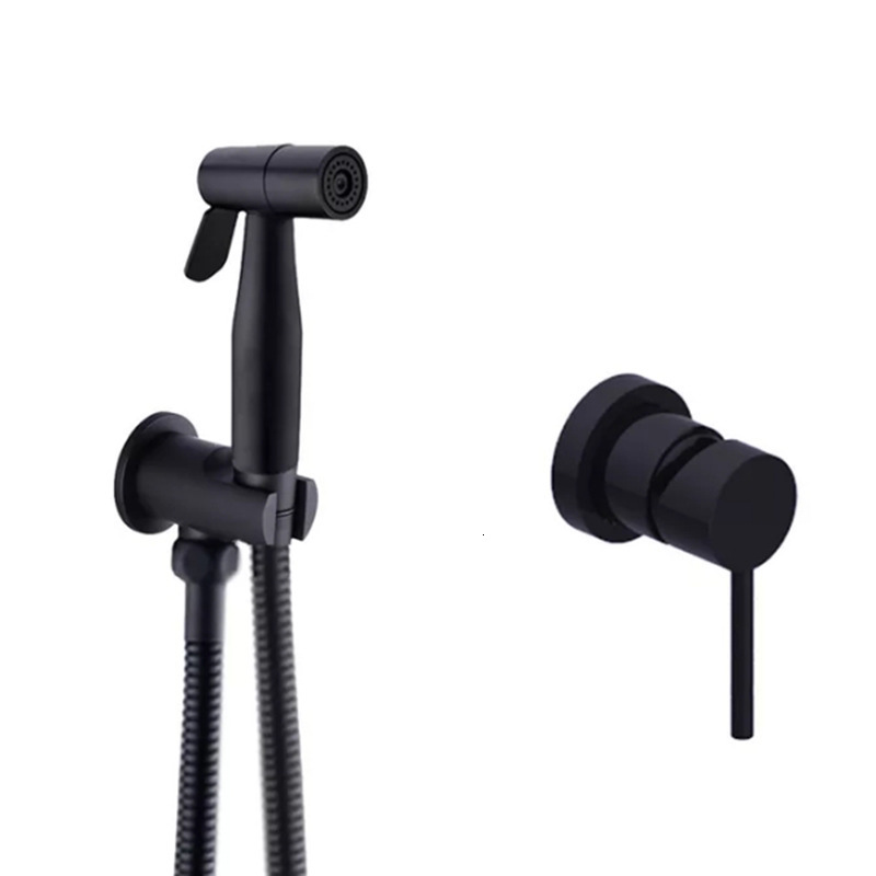 2021 New 304 Black Stainless Steel Bathroom Faucet Hand and Toilet Spray Mounting on Wall Shower Bidet A890 Uib4, Only spray gun
2021 New 304 Black Stainless Steel Bathroom Faucet Hand and Toilet Spray Mounting on Wall Shower Bidet A890 Uib4, Only spray gun