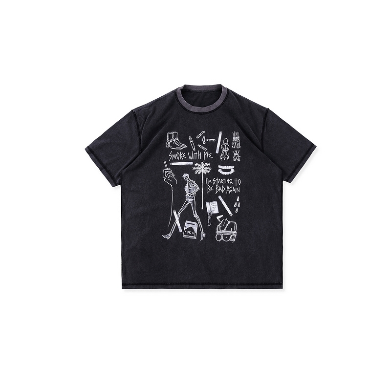 2021 New Arnodefrance Adf Hell Was Boring Printed Women Men Shirt Hiphop Streetwear Cotton Casual t Shirts Tees 3877, Beige
2021 New Arnodefrance Adf Hell Was Boring Printed Women Men Shirt Hiphop Streetwear Cotton Casual t Shirts Tees 3877, Beige