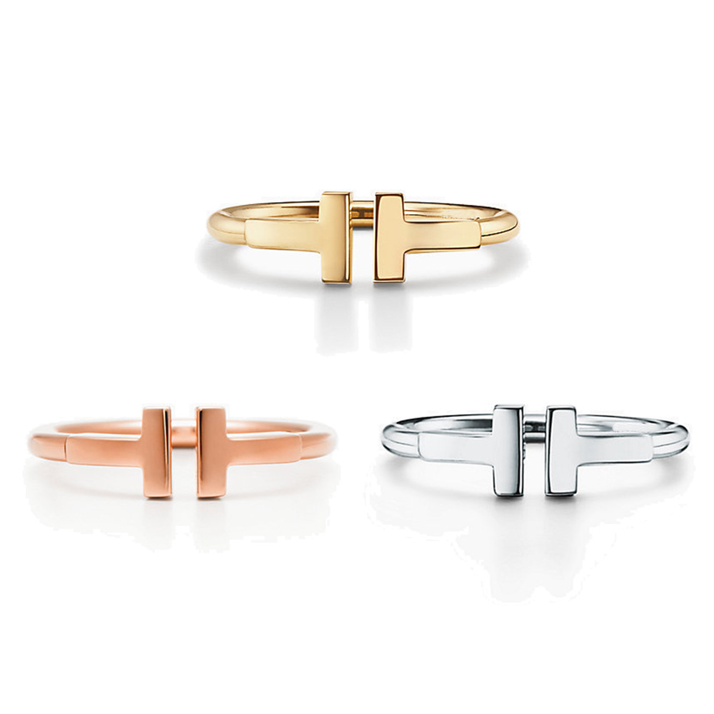 TIFF 925 Silver T-shaped Ring Girls Fashion Korean Jewelry ThickenedBottom Plating Simple Personality Trend Jewelry Gift
TIFF 925 Silver T-shaped Ring Girls Fashion Korean Jewelry ThickenedBottom Plating Simple Personality Trend Jewelry Gift