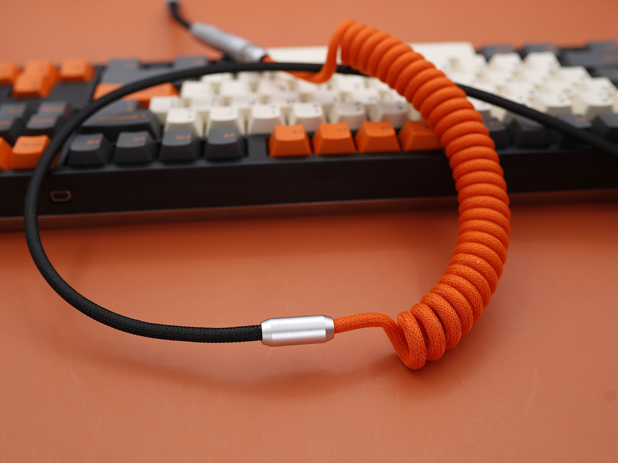 Geekcable Handmade Customized Mechanical Keyboard Cable For GMK Limited Carbon Keycap Multiple Interface Type-c Micro Mini USB