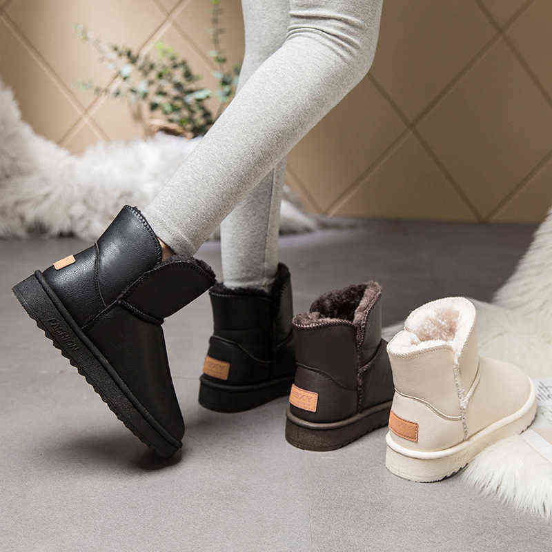 Ankle Boots for Women 2021 Fashion Waterproof Lady Winter Shoes Warm Plush Snow Anti-slip Fur Lined Bootie Outdoor, Black
Ankle Boots for Women 2021 Fashion Waterproof Lady Winter Shoes Warm Plush Snow Anti-slip Fur Lined Bootie Outdoor, Black