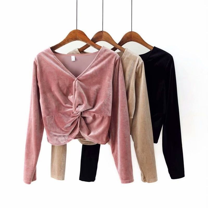 t shirt 2021 spring fashion pullover v-neck long sleeve pleated slim fit women's wear, White
t shirt 2021 spring fashion pullover v-neck long sleeve pleated slim fit women's wear, White