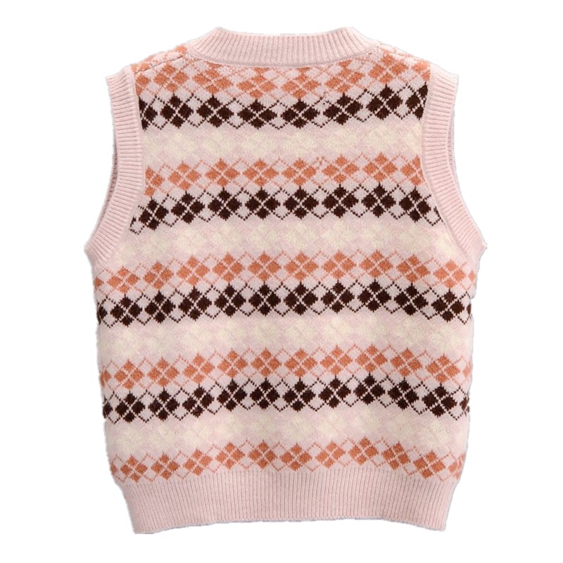 90s Pink Purple Argyle Plaid Knitted Sweater Vest Preppy Style Korean Clothing Cool Girl V Neck Sleeveless Jumper Y2K Knitwear, Light pink purple
90s Pink Purple Argyle Plaid Knitted Sweater Vest Preppy Style Korean Clothing Cool Girl V Neck Sleeveless Jumper Y2K Knitwear, Light pink purple