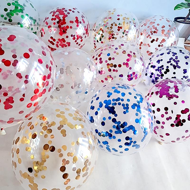 10pcs Children's Toy Balloons 12inch 2.8g Transparent Sequin Magic Colorful Paper Baloon Birthday Party Wedding Valentine's Day
10pcs Children's Toy Balloons 12inch 2.8g Transparent Sequin Magic Colorful Paper Baloon Birthday Party Wedding Valentine's Day