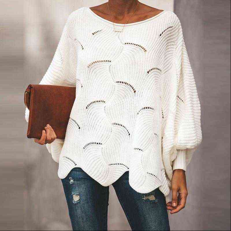 Fashion Women Sweaters Hollow Out Casual Femme Knitwear Lantern Sleeve O Neck Loose Ruffle Pullover, White;black
Fashion Women Sweaters Hollow Out Casual Femme Knitwear Lantern Sleeve O Neck Loose Ruffle Pullover, White;black